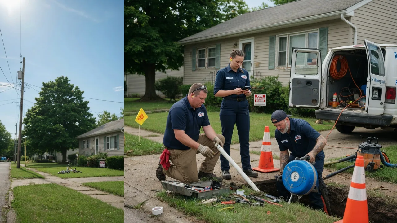 Sewer Line Repair in Crestwood, IL near me